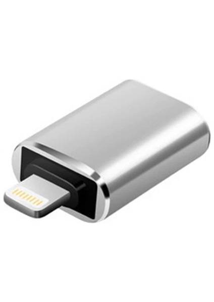 Ally iPhone iPad Lightning Otg Adaptör Flash Klavye APARAT-(5775) - BKS9522-6984