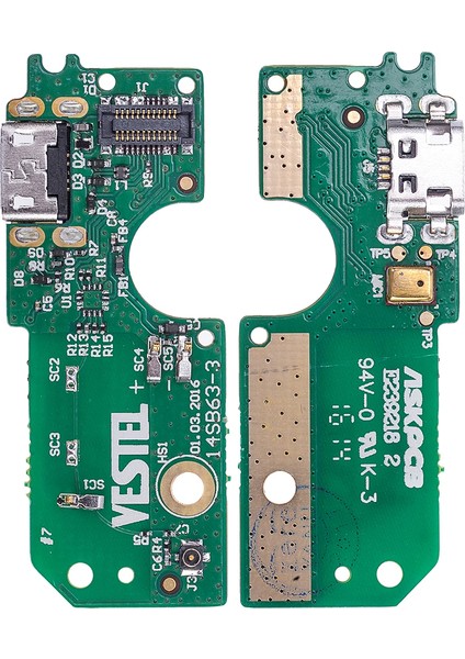 Vestel Venus V3 5010 Şarj Soket Mikrofon BORDU-(5775) - FKU7505-5975 fiyatları