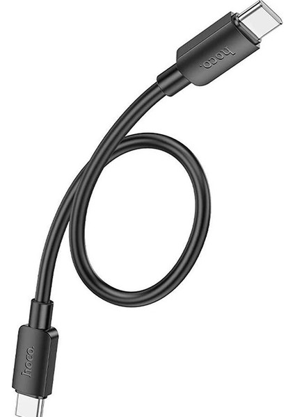 Hoco X96 Hyper 60W Type-C To Type-C Hızlı Şarj ve Data Kablosu 25CM-(5775) - CDY7684-4386