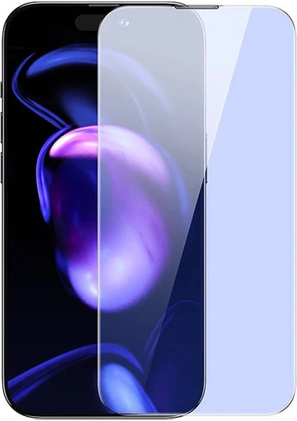Baseus iPhone 15 Pro Full Koruma Anti Mavi Işık Tempered Cam Ekran Koruyucu 2 Adet - FKU4899-1173