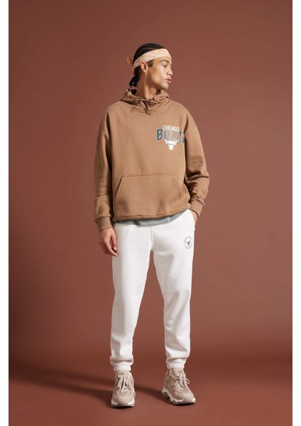 fit Nba Chicago Bulls Standart Fit Cepli Esnek Bantlı Paça Jogger Eşofman ALTI D3244AX24WN modelleri