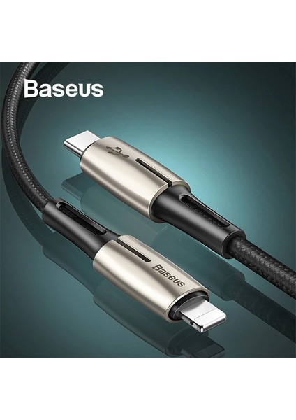 Baseus Waterdrop Type-C To Iphone PD18W Hızlı Şarj Kablosu 1.3M-(5775) - GMS6405-1287 indirimleri