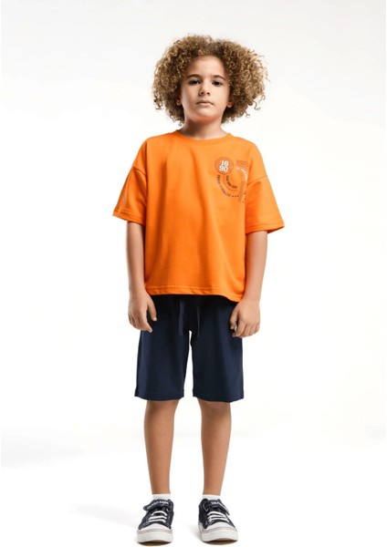 2053-G Erkek Garson Bermuda Takım