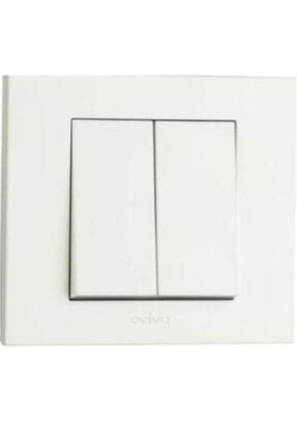 Tenda Grano Beyaz Komitatör - 5 Adet Çerçeve Dahildir