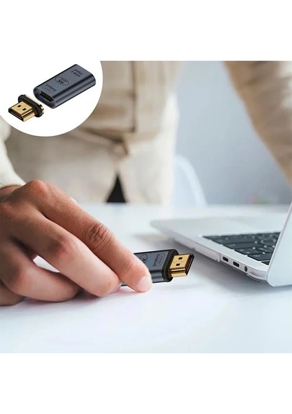 Ally HDMI To Type-C 4K 60Hz Mıknatıs Başlıklı Çevirici Otg ADAPTÖR-(5775) - BKS2284-9987