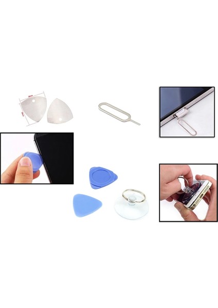 Jıafa JF-8103 15 Parça Iphone 7-8-7p-8plus Için Tamir SETI-(5775) - MBN8948-6228