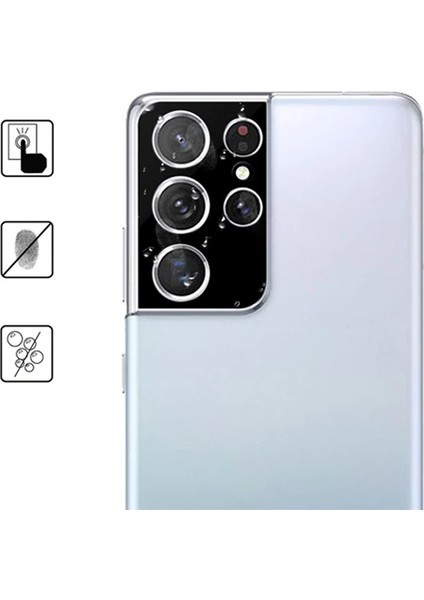 Ally Sm Galaxy S21 Ultra Hd 3D Full Tempered Cam Kamera KORUYUCU-(5775) - BKS4411-1345 fiyatları