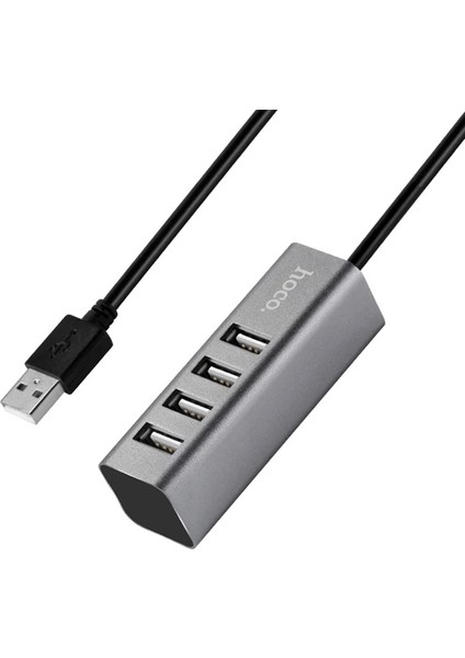 Hoco Hb1 80CM Kablolu 4 Portlu USB Çoğaltıcı Hub ADAPTÖR-(5775) - GMS6207-8728