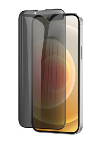 Ally Iphone 13 Mini 3D Full Privacy Gizlilik Cam Ekran Koruyucu ANTI-SPY-(5775) - BKS2406-6971