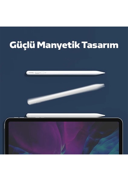 Baseus Anti Misoperation Kapasitif Stylus iPad Tablet Dokunmatik KALEM-(5775) - AGT4936-3144
