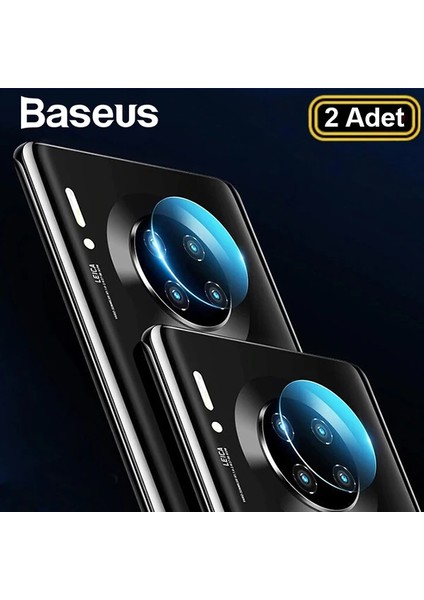 Baseus Huawei MATE30/MATE30 Pro Kamera Koruyucu Kırılmaz Cam 2ADET SET-(5775) - GMS2533-3502