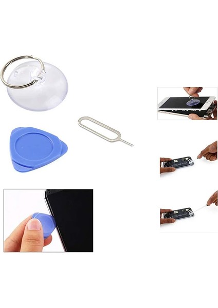 Jıafa JF-8160 11 Parça Iphone 6s Plus Için Batarya Tamir SETI-(5775) - BKS4419-9182