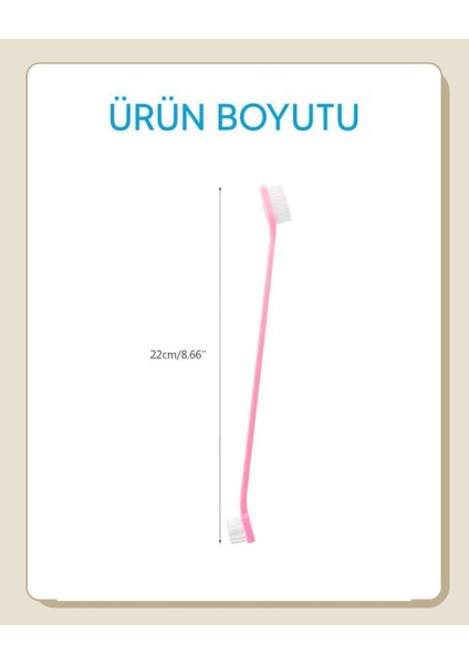 Köpekler ve Kediler Için Yumuşak Diş Fırçası 4lü Paket modelleri