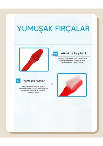 Köpekler ve Kediler Için Yumuşak Diş Fırçası 4lü Paket fırsatları