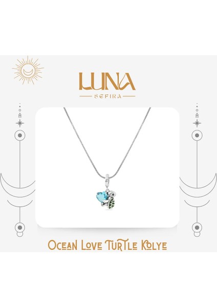 Ocean Love Turtle Kolye