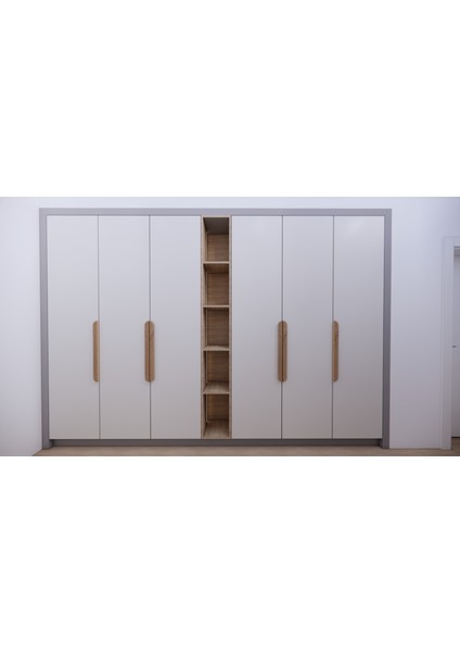 Roma 10CM Ahşap Desenli(Kahverengi) Mdf Mobilya Dolap Çekmece Kulpu Mdf Kulp