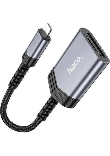 Hoco UA25 2-In-1 Iphone Lightning Kart OKUYUCU-(5775) - AGT5766-1008