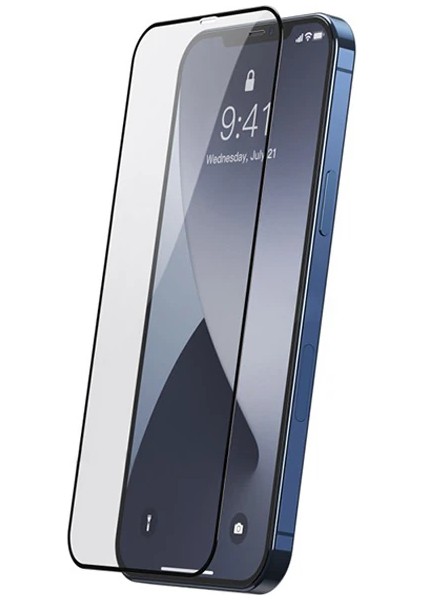 Baseus Iphone 12 Mini Ekran Koruyucu 0.3mm Full Anti Blue Light Tempered Cam Ekran - FKU1017-6139