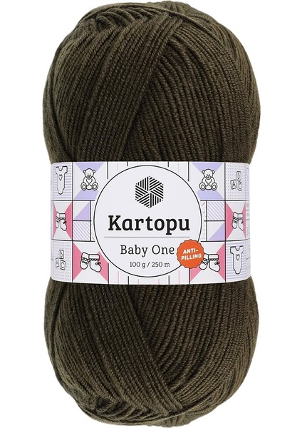 5 Adet Baby One %100 Anti-Pilling Bebek Ipi K478 Haki