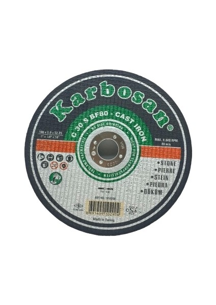 Ermer Kesci Disk 180MMX3.0X22 (5047) fiyatları