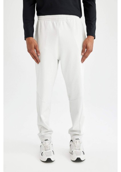 Fit Sporcu Jogger Eşofman Altı Standart Fit Beli Paçası Lastikli Cepli C9174AX24AU