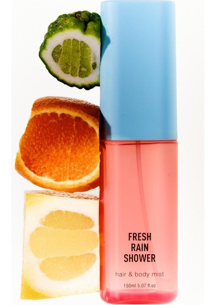 Fresh Raın Shower Saç ve Vücut Spreyi 150ML (5.7 Fl. Oz).
