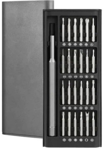 25 Parça 24 Farklı Uçlu Mıknatıslı 25 In 1 Tornavida Seti (5047)