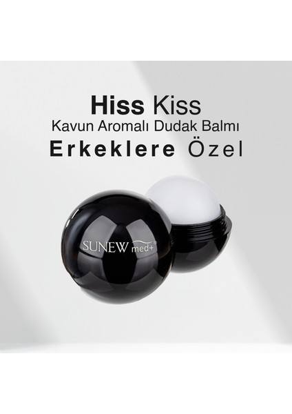 His Kiss Kavun Aromalı Dudak Balmı (Erkekler İçin) 13gr