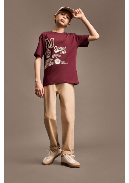 Erkek Çocuk Düz Paça Basic Düz Gabardin Pantolon D5859A825SM fiyatları