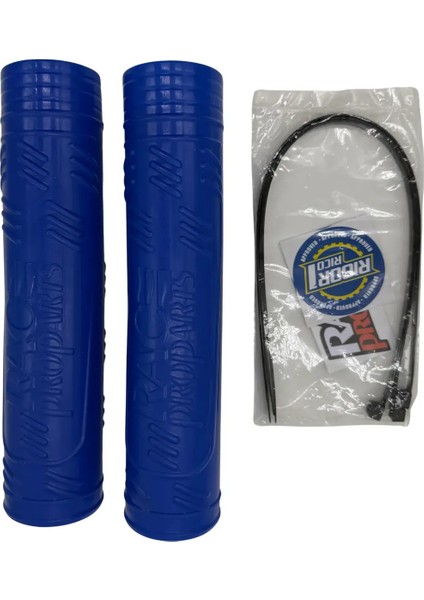 Ön Süspansiyon Koruma - Mavi (Tüm Enduro Mx Offroad Motosiklet Için Uyumlu)