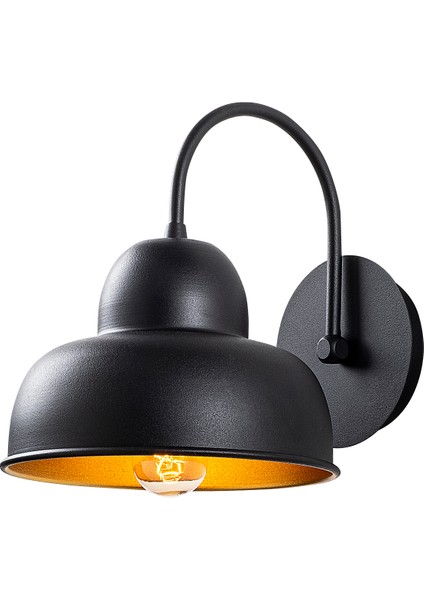 Çakır 180 Black Sıvama Aplik Duvar Aydınlatma | Bylamp