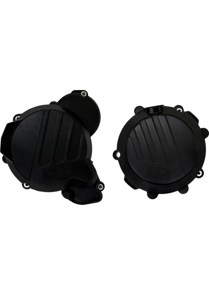 Debriyaj ve Statör Kapak Koruma Set - Siyah 2t (Ktm Husqvarna 17-23 Gasgas 21-23 Uyumlu)