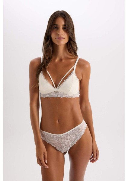Dantel Slip Külot-Fall in Love T3197AZ24AU