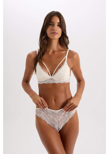 Dantel Slip Külot-Fall in Love T3197AZ24AU