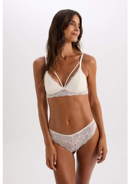 Dantel Slip Külot-Fall in Love T3197AZ24AU