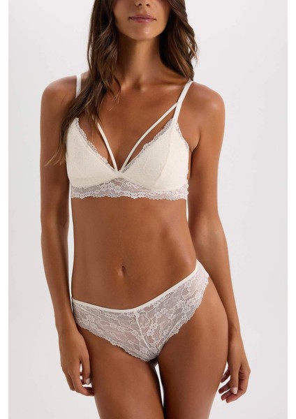 Dantel Slip Külot-Fall in Love T3197AZ24AU