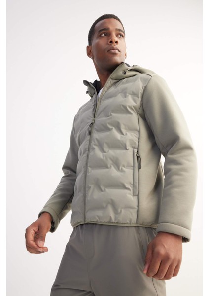 Fit Rüzgar Geçirmez Mont Slim Fit Dar Kesim Kapüşonlu Fermuarlı Cepli B2301AX25SP modelleri