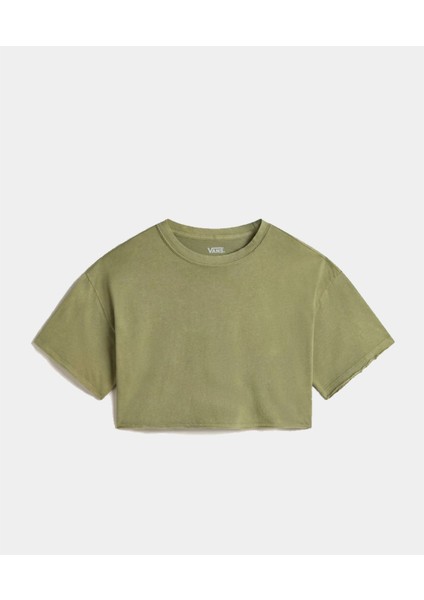 Relaxed Crop Wash Ss Tee