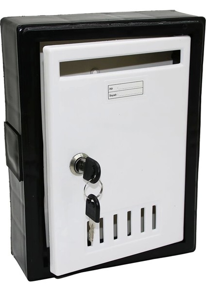 Plastik Siyah Posta Kutusu (5047)