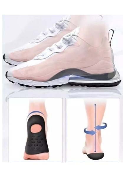 Esnek Düz Taban Düzeltici Topuk Yastığı fırsatları