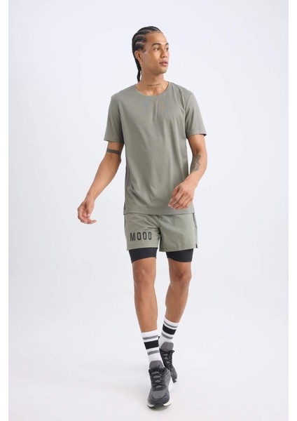 DeFactoFit Slim Fit Dar Kesim Sporcu Dokuma Şort Z2147AZ25SP indirimleri
