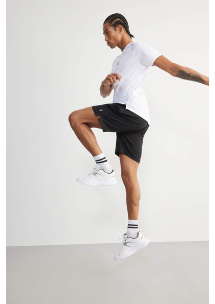 Slim Fit Dar Kesim Sporcu Standart Paça ŞORT V3030AZ25SP fırsatları