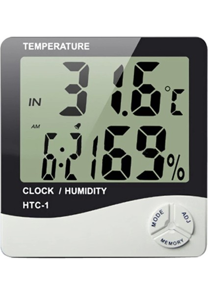 Masaüstü Dijital Termometre Nem Ölçer Higrometre (5047) modelleri