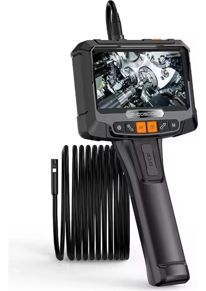 G10 5.5mm Dual Lens 5metre Yarı Sert Kablo Hd Endoskop Kamera