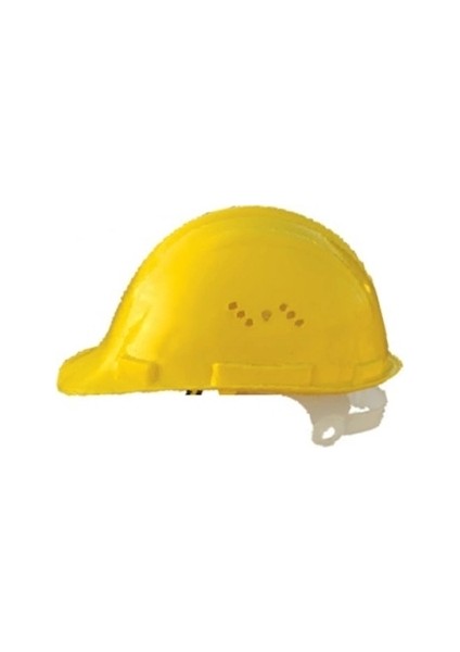 Sarı Anahtarlı Arkadan Ayarlı Baret Hava Deliksiz (5047)