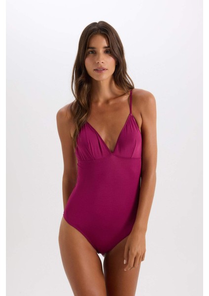 Kapsız Bodysuit-Fall in Love D5890AX24AU