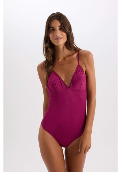 Kapsız Bodysuit-Fall in Love D5890AX24AU