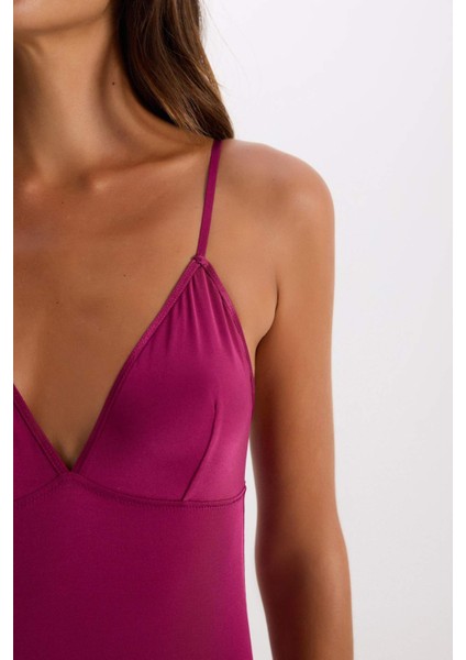Kapsız Bodysuit-Fall in Love D5890AX24AU