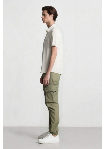 Regular Kargo Cepli Gabardin Jogger Pantolon B1916AX25SP indirimleri