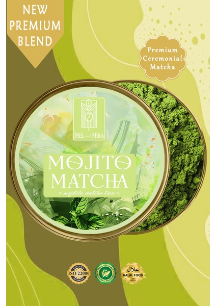 Mojito Matcha Powder 25 gr, Mojito Matcha Tozu Superfood modelleri